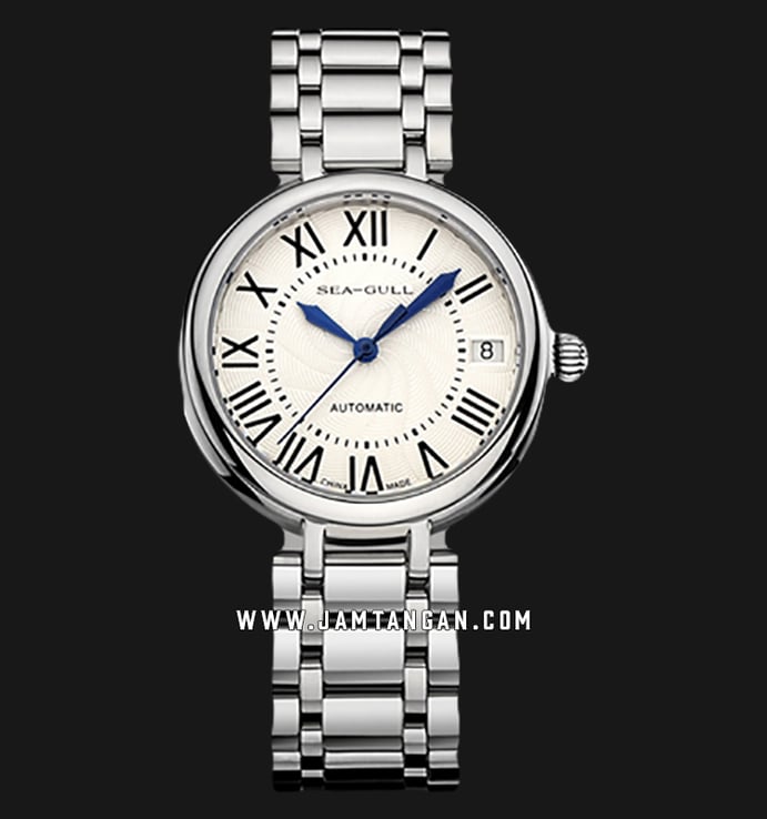 Seagull 816.417L Classic Automatic Mechanical Silver Dial Stainless Steel Strap