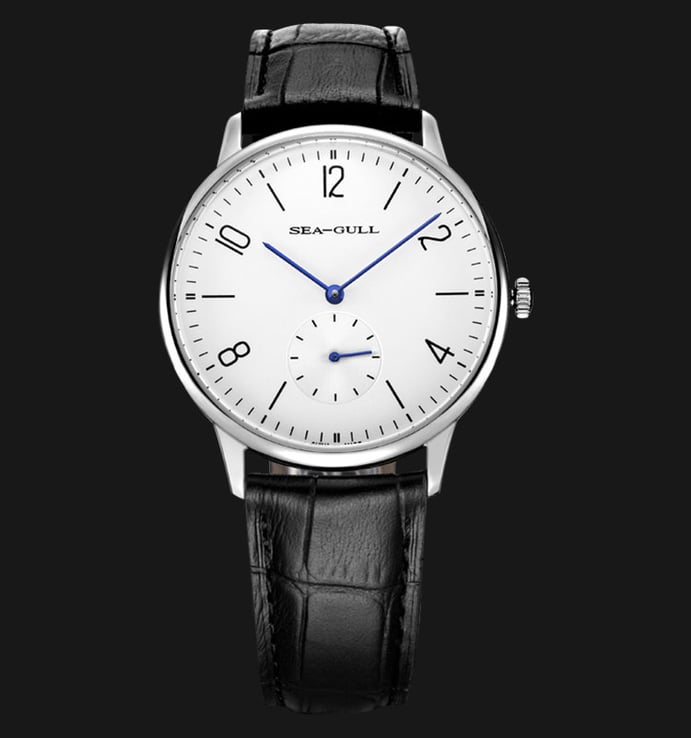 Seagull 819.612 - Automatic Mechanical Black Leather