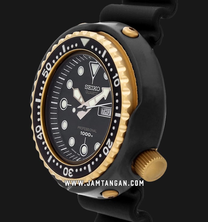 Seiko Prospex S23626J1 Golden Tuna Sea Baselworld 2018 Black Rubber Strap Limited Edition