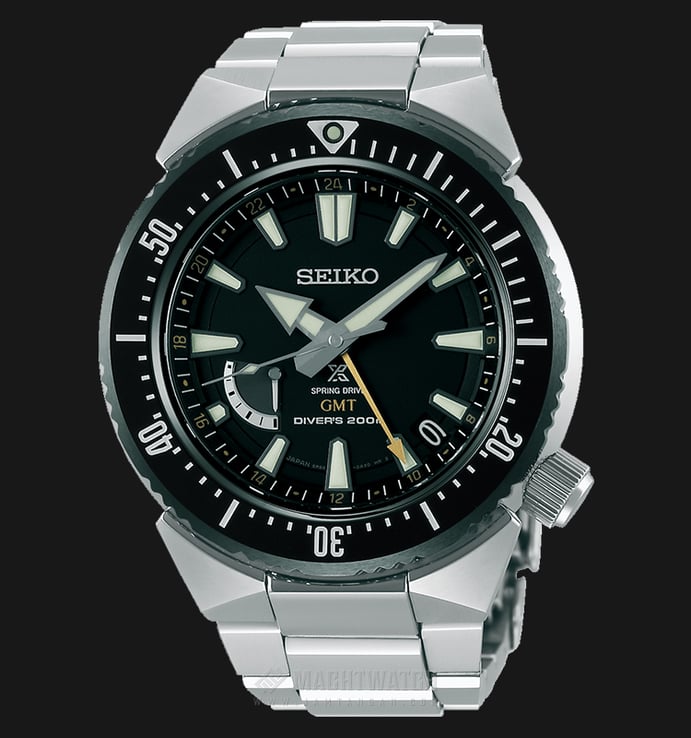 Seiko Prospex SBDB017 Spring Drive Divers 200m Black Dial Titanium Dia-Shield