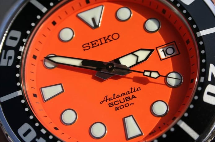 Seiko SBDC005 Prospex 200M Scuba Diver Orange Sumo