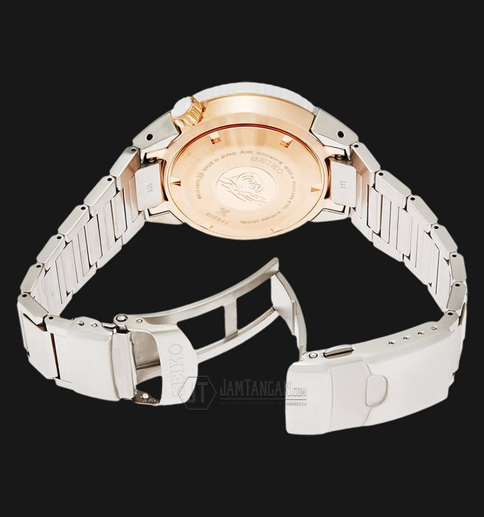 Seiko Prospex SBDC037 Transocean White Dial Stainless Steel Bracelet Watch