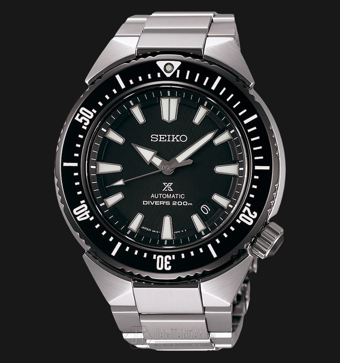 Seiko Diver SBDC039J1 Transocean Automatic Black Dial Stainless Steel (JDM)