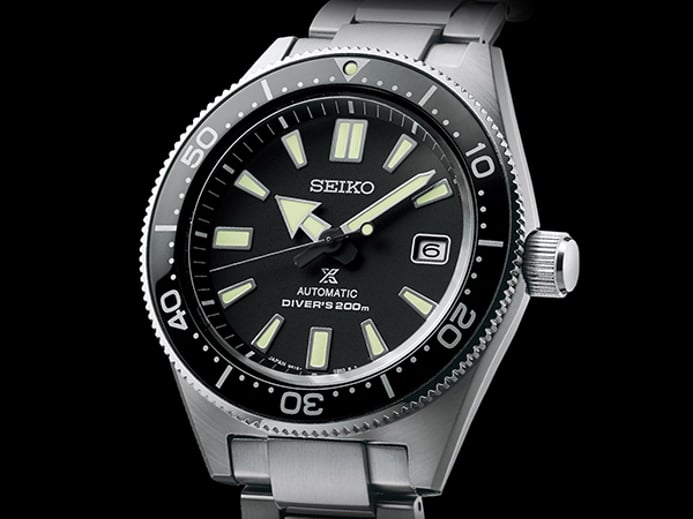 Seiko Prospex SBDC051J1 Automatic Divers 200M Men Black Dial Stainless Steel Strap