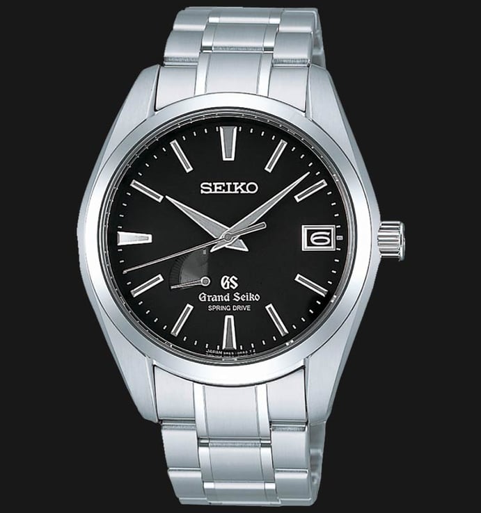 Grand Seiko SBGA003 Automatic Spring Drive Black Dial Stainless Steel