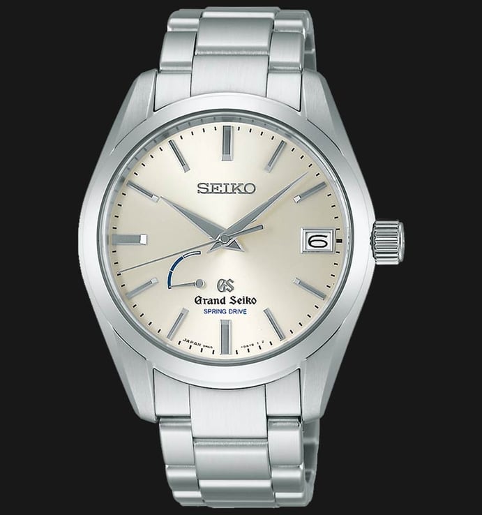 Grand Seiko SBGA083 Automatic Spring Drive Champagne Dial Stainless Steel