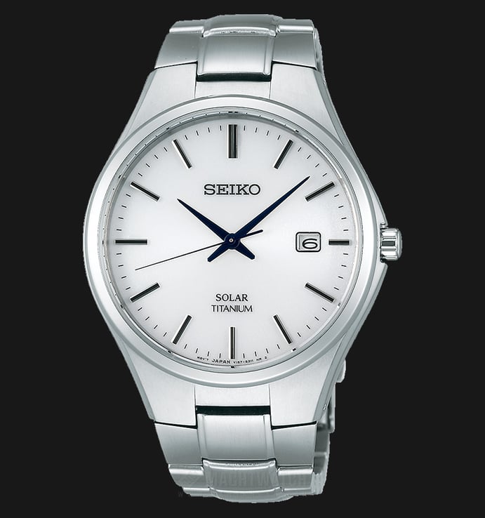 Seiko Solar SBPX073 Spirit Watch White Dial Titanium (JDM)