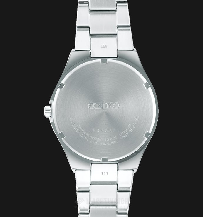 Seiko Solar SBPX073 Spirit Watch White Dial Titanium (JDM)