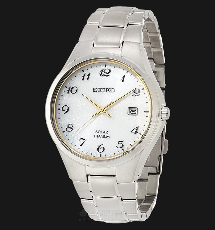 Seiko Solar SBPX075 Spirit Watch White Dial Titanium (JDM)