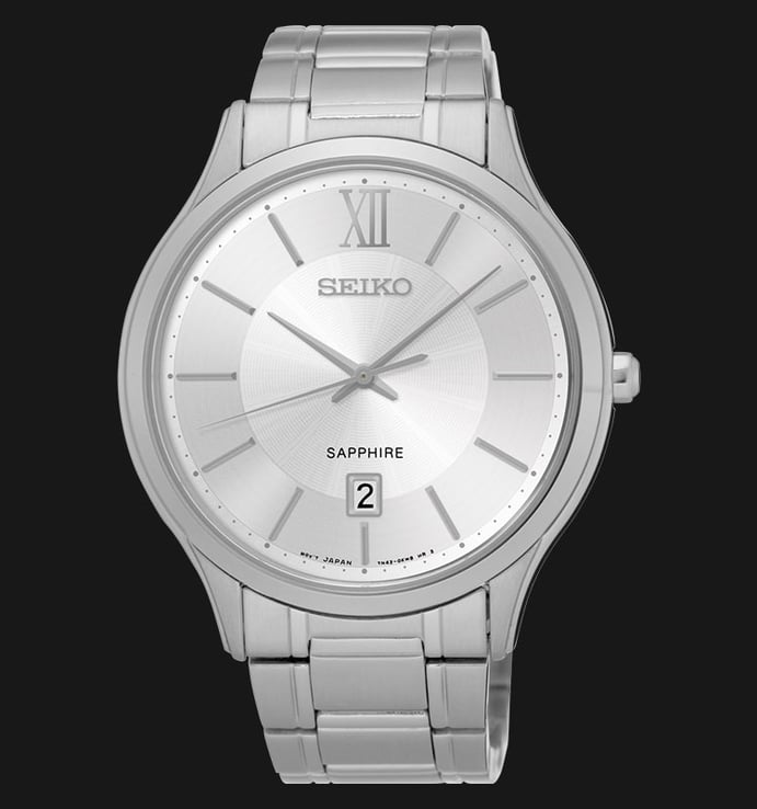Seiko Classic SGEH51P1 Sapphire Crystal Stainless Steel Bracelet