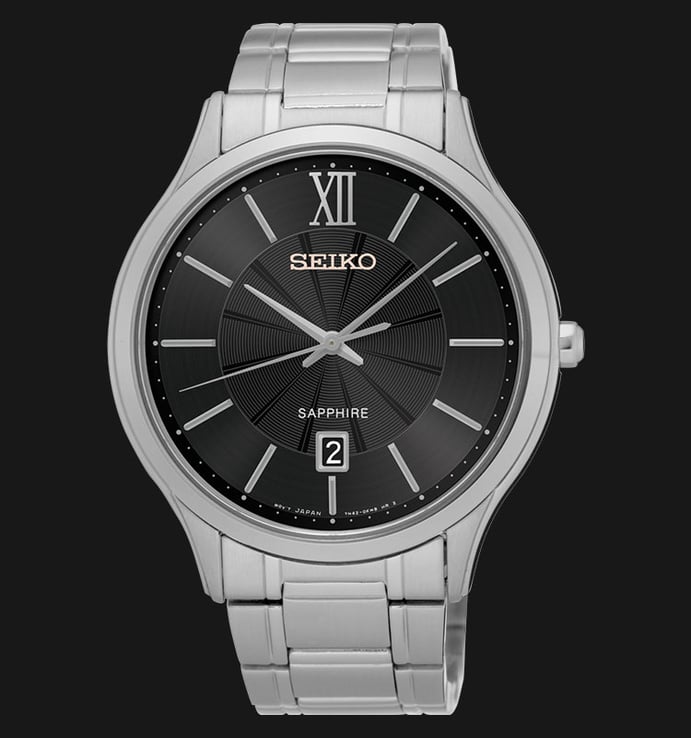 Seiko Classic SGEH53P1 Sapphire Crystal Stainless Steel Bracelet