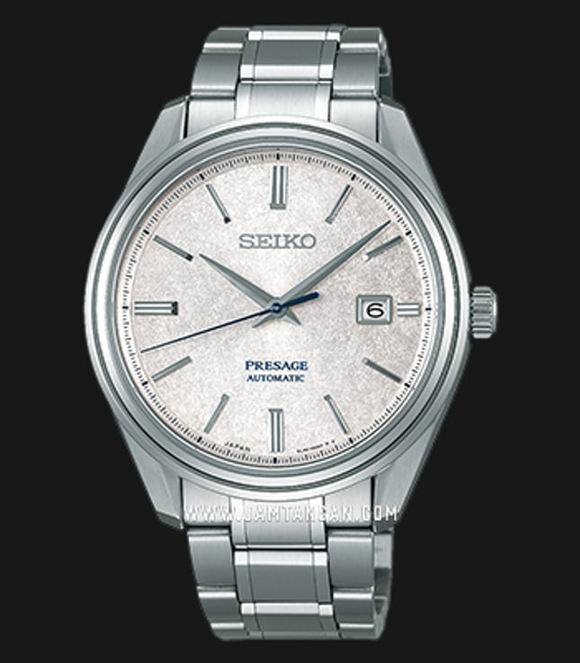 Seiko Presage Baselworld 2018 SJE073J1 Automatic Silver Dial Stainless Steel Strap