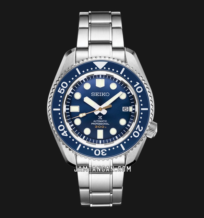 Seiko Prospex SLA023J1 Professional Divers Automatic Blue Dial Stainless Steel Strap + Extra Strap