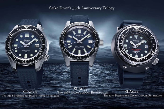Seiko Prospex SLA039J1 Automatic 55th Anniversary Professional Divers 300M LIMITED EDITION