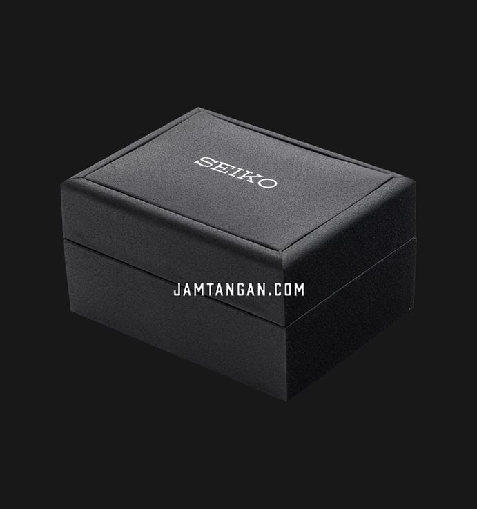 Seiko Sportura SNAE61P1 Chronograph Black Dial Stainless Steel Strap