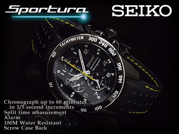 Seiko Sportura Chronograph SNAE67P1