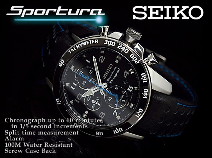 Seiko Sportura Chronograph SNAE79P1