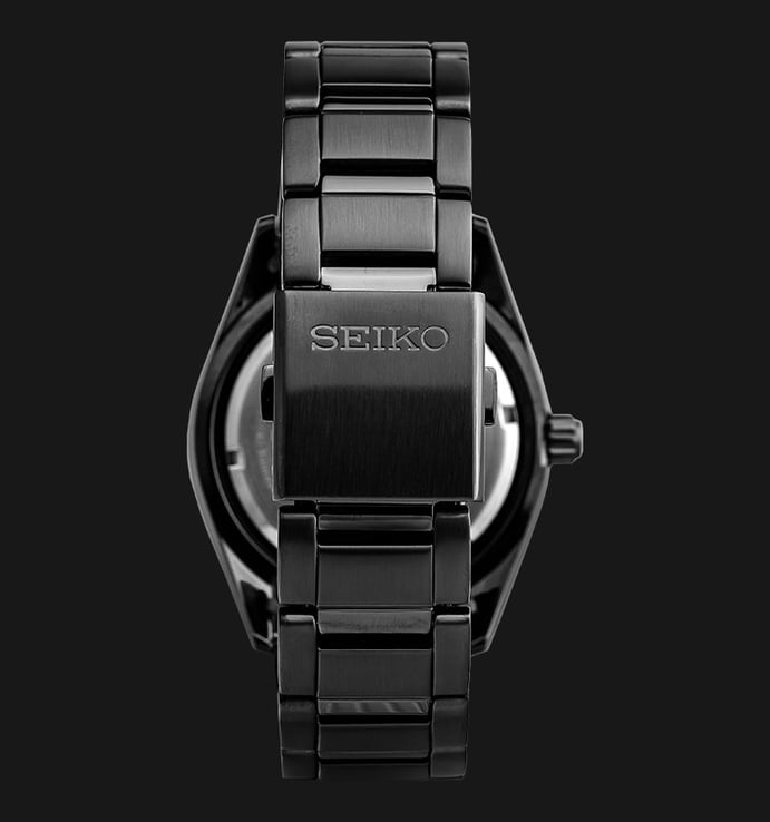 Seiko Solar SNE207P1 Men Black Stainless Steel LIMITED EDITION