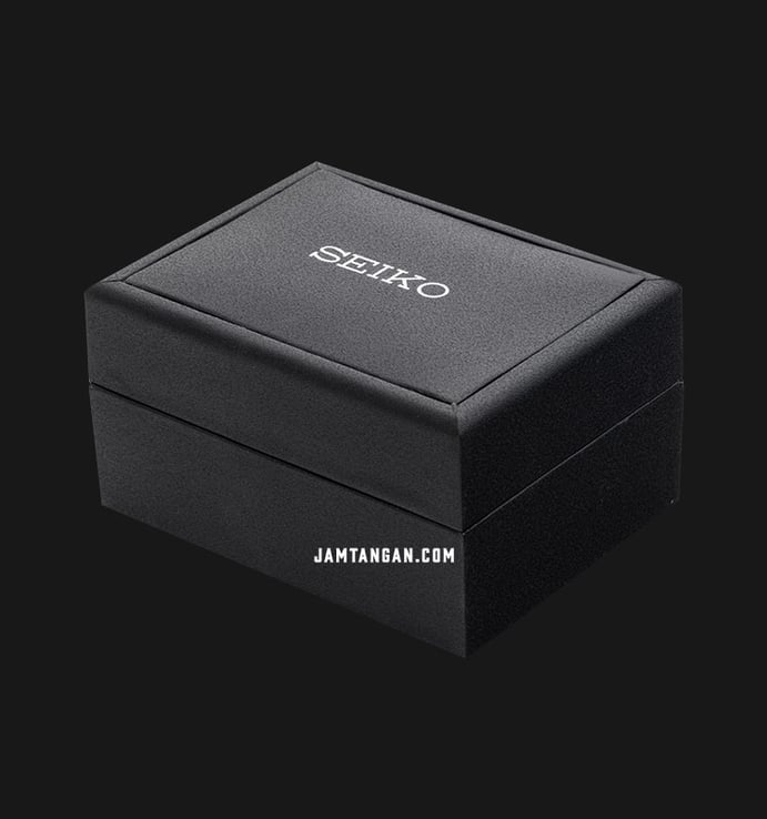 Seiko Sportura SNJ019P1 Black Digital Analog Dial Stainless Steel Strap