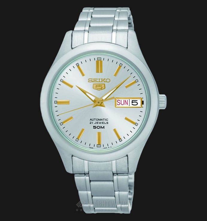 Seiko 5 Sports SNK885K1 Automatic Silver Dial Stainless Steel Strap