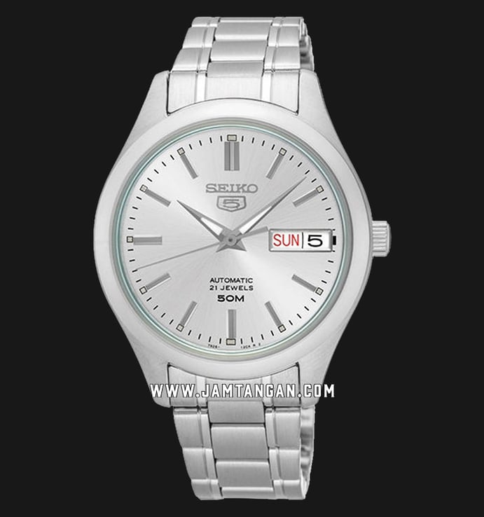 Seiko 5 Sports SNK887K1 Automatic Silver Dial Stainless Steel Strap