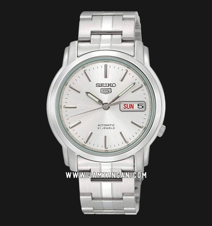 Seiko 5 Sports SNKK65K1 Automatic Silver Dial Stainless Steel Strap