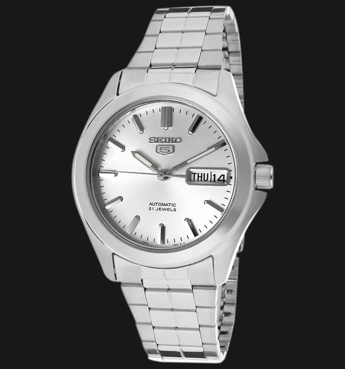 Seiko 5 Sports SNKK87K1 Automatic Silver Dial Stainless Steel Strap