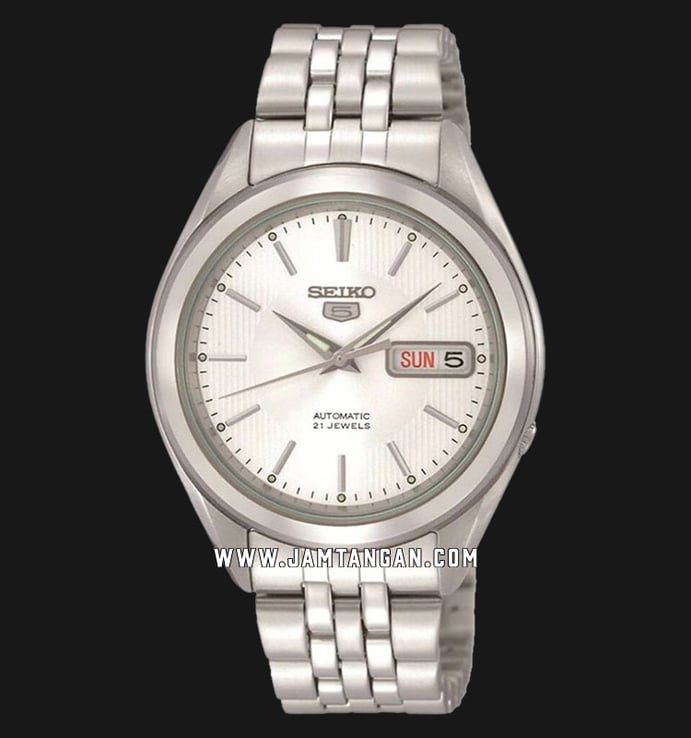 Seiko 5 Sports SNKL15K1 Automatic Silver Dial Stainless Steel Strap