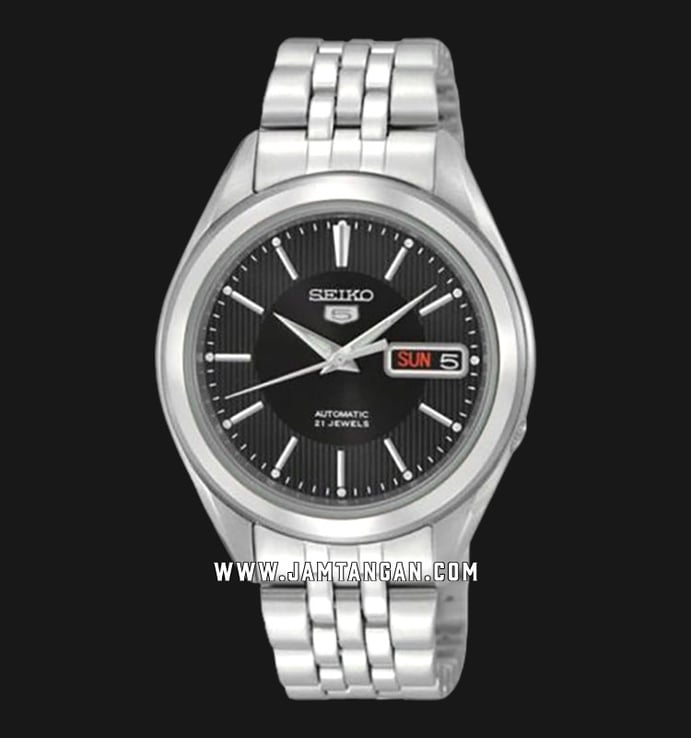 Seiko 5 Sports SNKL23K1 Automatic Black Dial Stainless Steel Strap