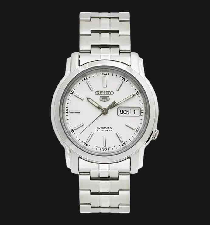 Seiko 5 Sports SNKL75K1 Automatic Silver Dial Stainless Steel Strap
