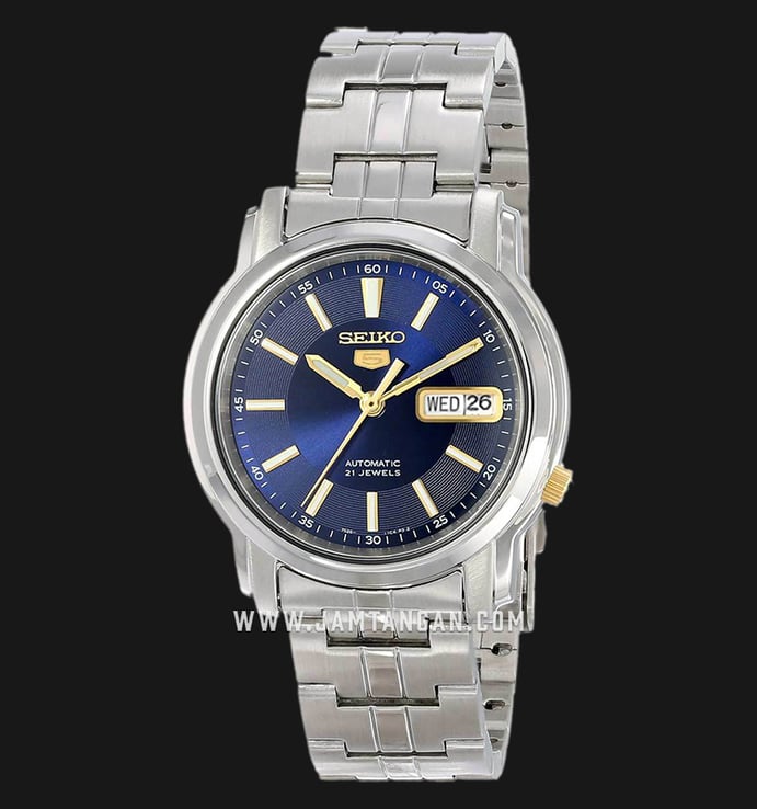 Seiko 5 SNKL79K1 Automatic Blue Dial Stainless Steel Strap