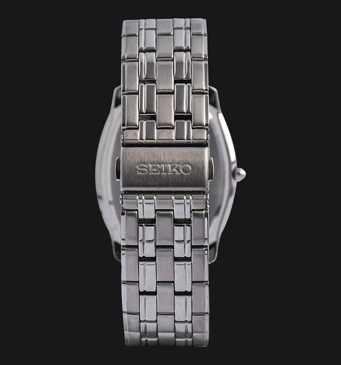 Seiko Classic SNT013P1 Retrograde Day Indicator Black Dial Stainless Steel Strap