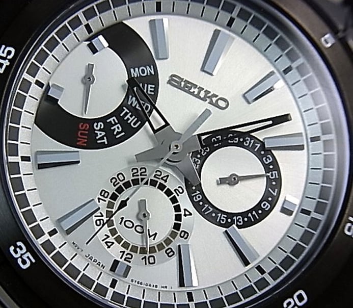 Seiko Classic SNT021P1 Criteria Silver Dial Stainless Steel Strap