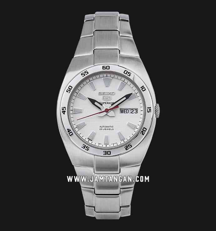 Seiko 5 Sports SNZC25K1 Automatic Silver Dial Stainless Steel Strap