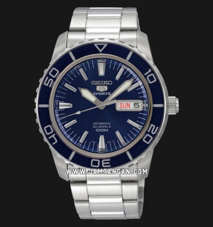 Seiko 5 SNZH53K1 Automatic Blue Navy Dial Stainless Steel