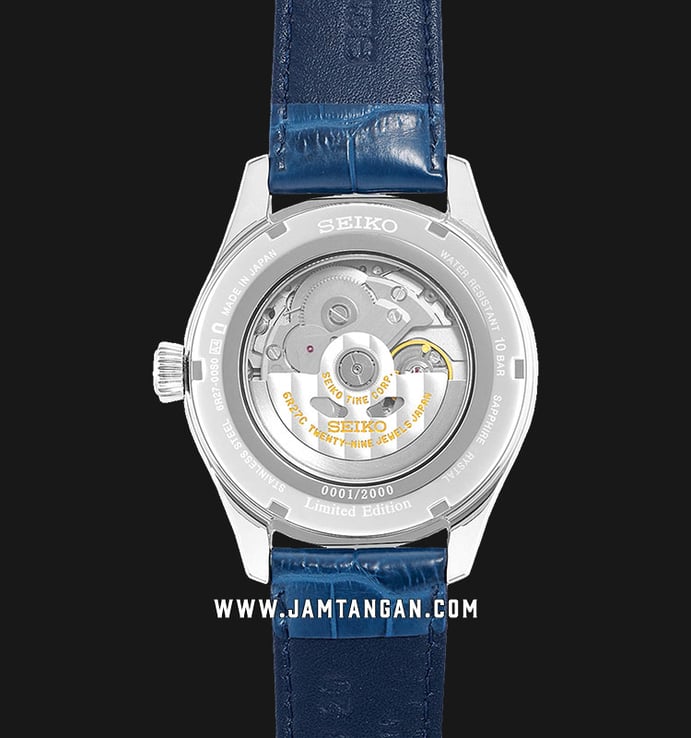 Seiko Presage SPB171J1 Limited Edition Arita Porcelain Dial Blue Leather Strap
