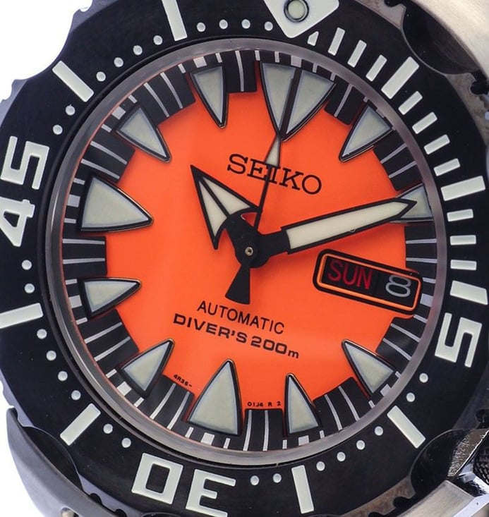 Seiko SRP315K2 Orange Monster Diver 200M
