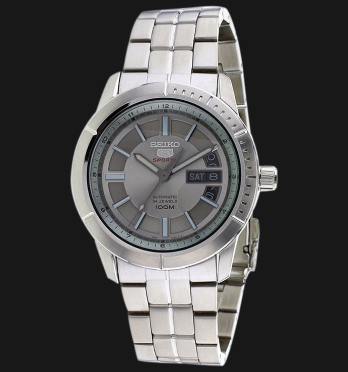Seiko 5 Sports SRP335K1 Automatic Grey Dial Stainless Steel
