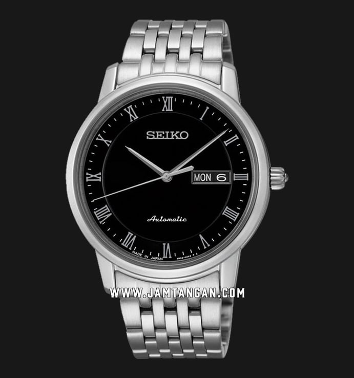 Seiko Presage SRP693J1 Automatic Black Dial Stainless Steel Strap