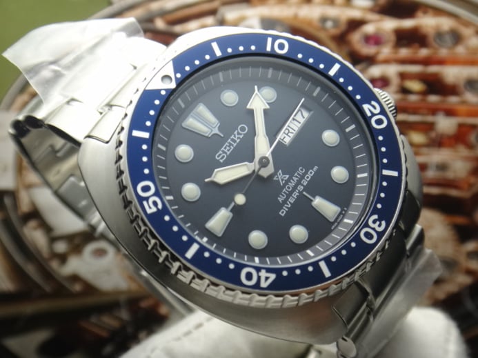 Seiko Prospex SRP773K1 Turtle Edition Automatic Divers 200M Stainless Steel Strap