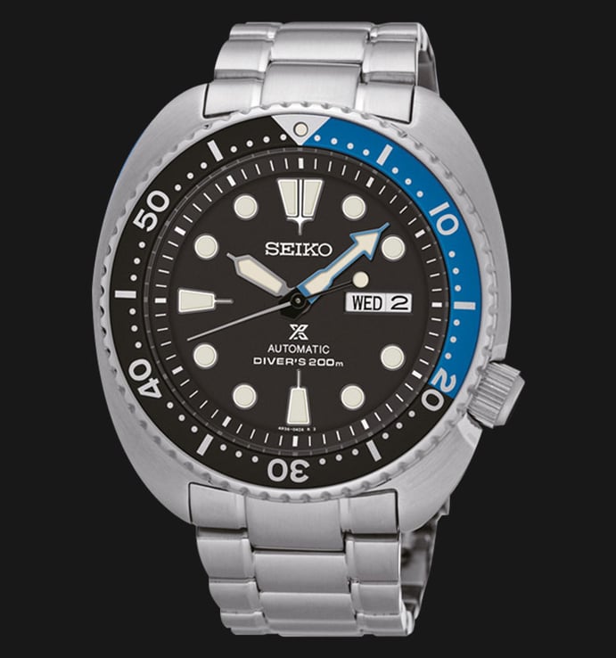 Seiko Prospex SRP787K1 Turtle Automatic Black Dial Stainless Steel Strap