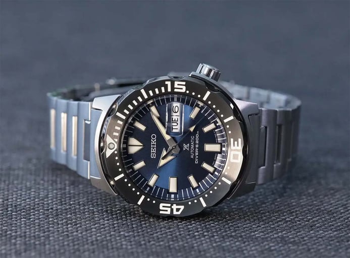 Seiko Prospex SRPD25K1 Monster Baselworld 2019 Auto Divers 200M Stainless Steel Strap