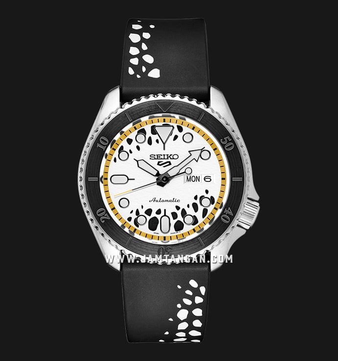 Seiko 5 Sports SRPH63K1 One Piece Automatic Trafalgar D Water Law Silicone Strap Limited Edition