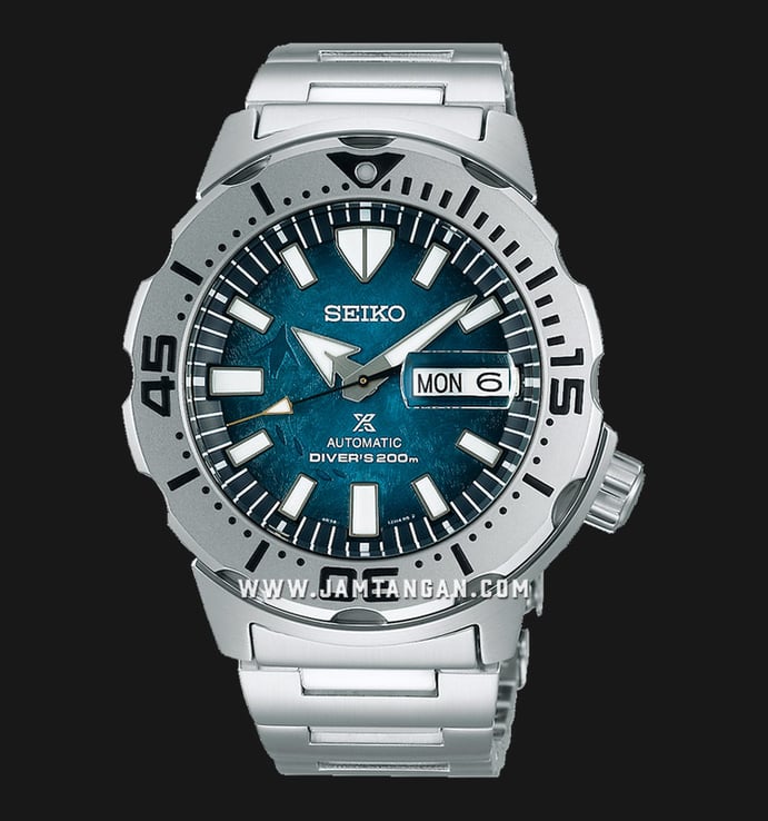 Seiko Prospex SRPH75K1 Monster Save The Ocean Automatic Divers 200M Stainless Steel SPECIAL EDITION
