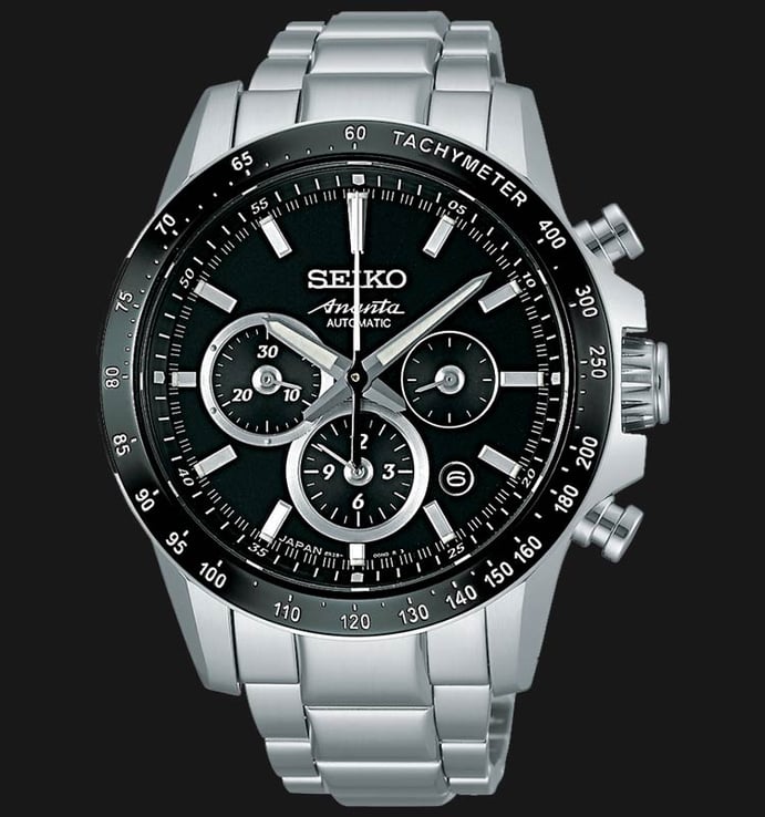 Seiko Ananta SRQ011 Automatic Chronograph Stainless Steel Watch