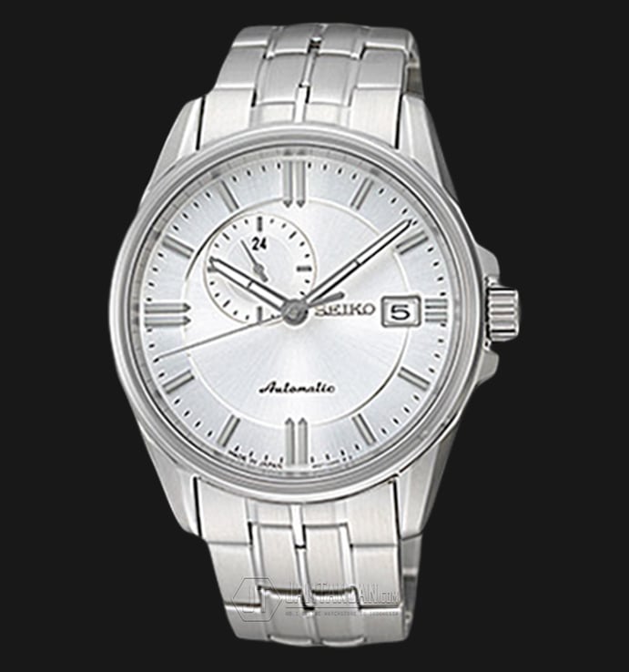 Seiko Presage Automatic SSA127J1 Silver Dial Stainless Steel Sapphire Crystal