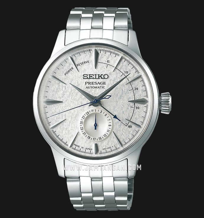 Seiko Presage SSA385J1 Cocktail Fuyugeshiki Automatic Silver Dial Stainless Steel LIMITED EDITION