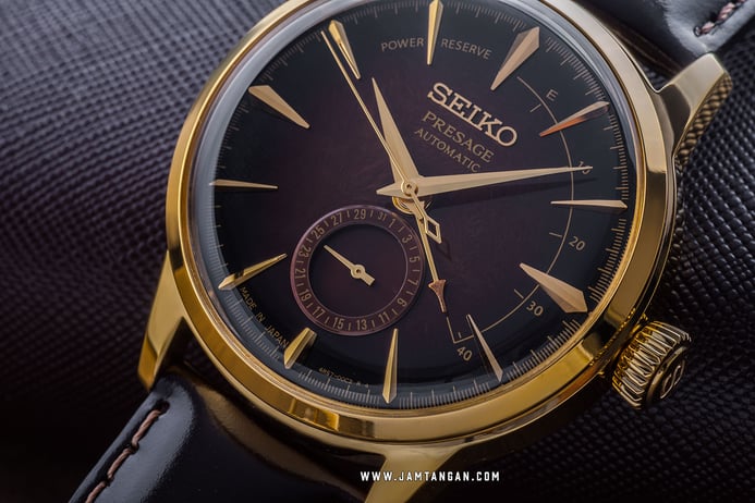 Seiko Presage SSA392J1 Cocktail Limited Edition Automatic Brown Dial Brown Leather Strap