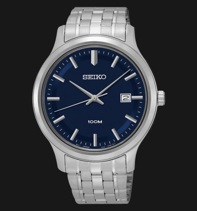 Seiko Classic SUR143P1 Blue Dial Stainless Steel