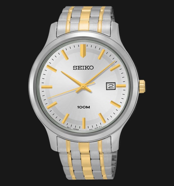 Seiko Classic SUR147P1 Silver Dial Two Tone Stainless Steel